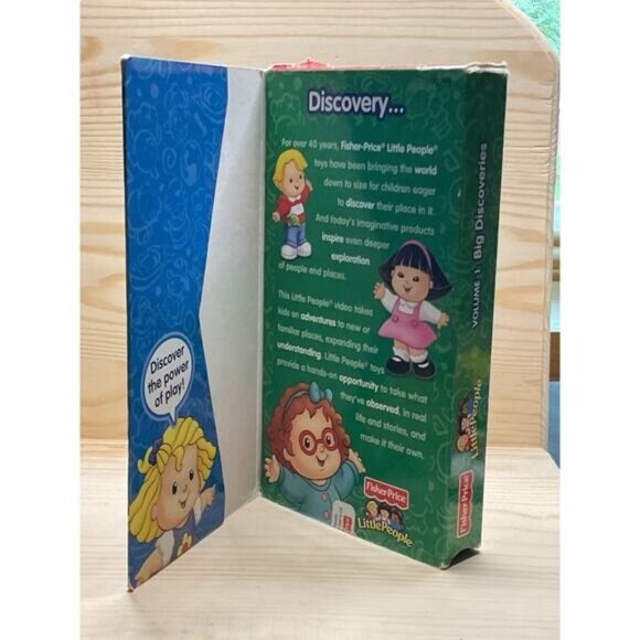 Fisher-Price Little People Big Discoveries VHS Tape Volume 1 - Picture 5 of 7